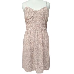 Mind Code Floral Spaghetti Straps Dress Size L